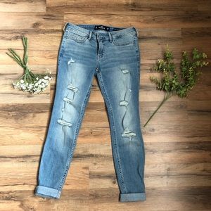 Low Rise Super Skinny Crop Jean